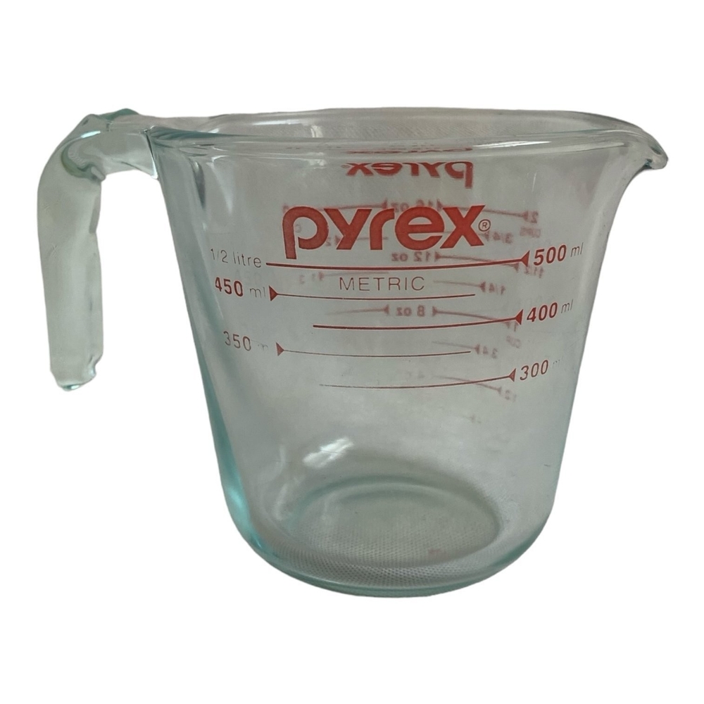 Vintage PYREX 2-Cup Clear Glass Measuring Jug Measuring Cup Excellent - Picture 5 of 6
